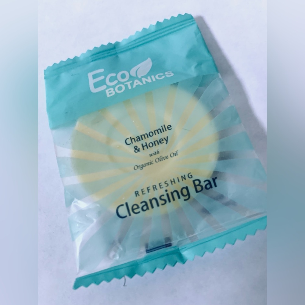 Ecobotanics eco botanics chamomile & honey organic olive oil cleansing soap bar